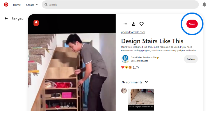 How to Download Video from Pinterest to Gallery