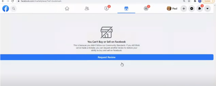 How to Get Unbanned from Facebook Marketplace?